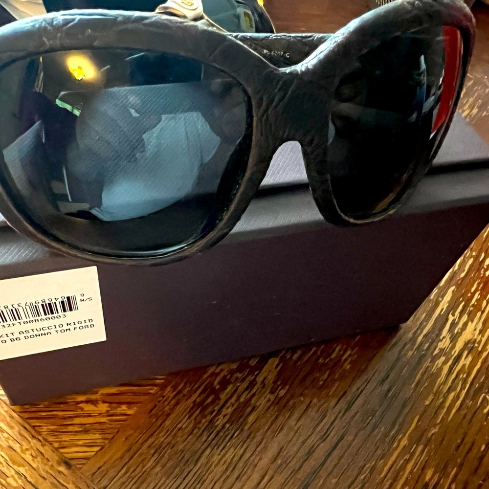 Ralph Lauren snake skin wrapped sun glasses